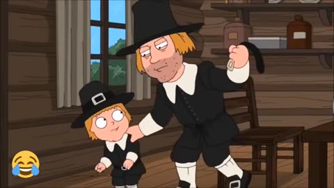 Family Guy - Thanksgiving s10 spanking scene