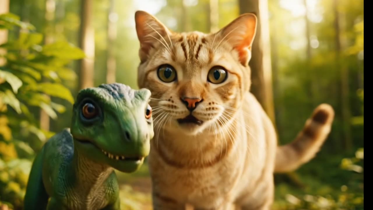 Cat vlog in jungle