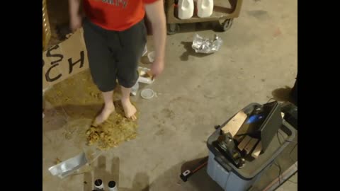Preparing Indian food on concrete (VanceVictim2018)