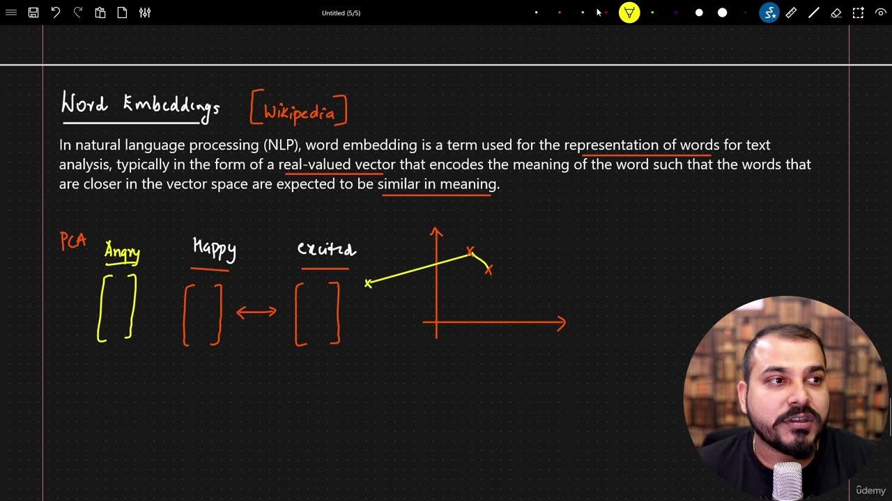 47.21 Word Embeddings Krish Naik ML