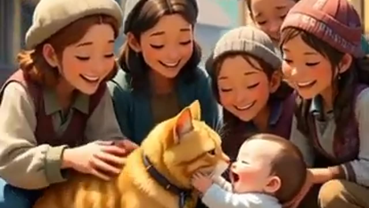 Litle hero cat