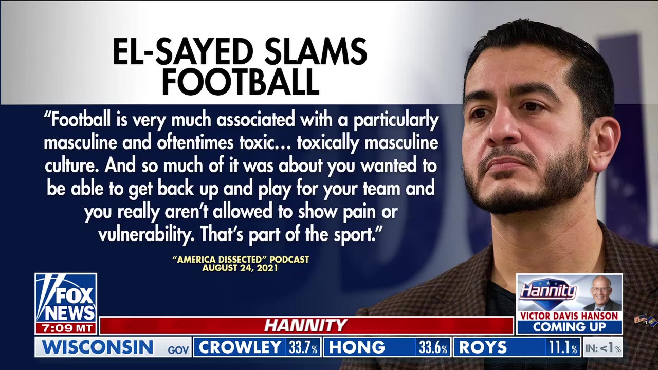HANNITY MONOLOGUE: El-Sayed paints a very different picture of himself online thumbnail