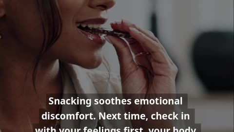 Why You Crave Snacks Without Hunger?