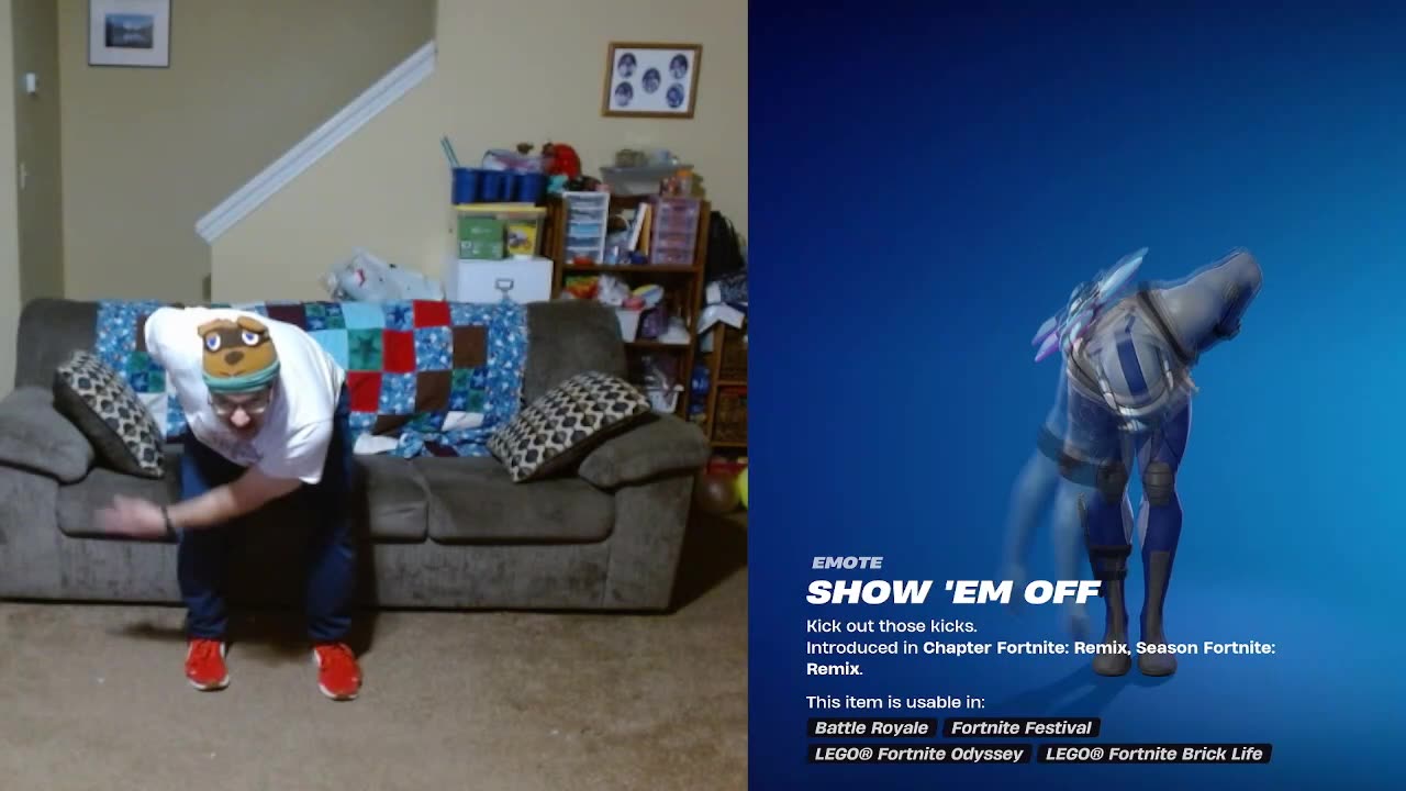 FFG Dance Fortnite Emotes Show 'Em Off