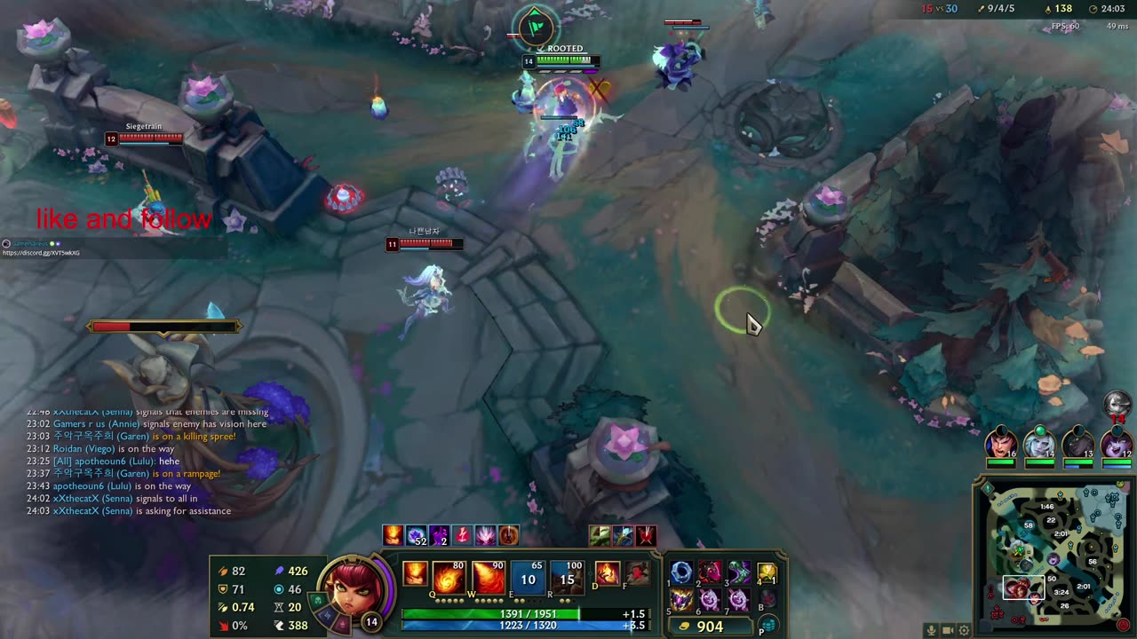 winning ranked on every champion in order A-Z.