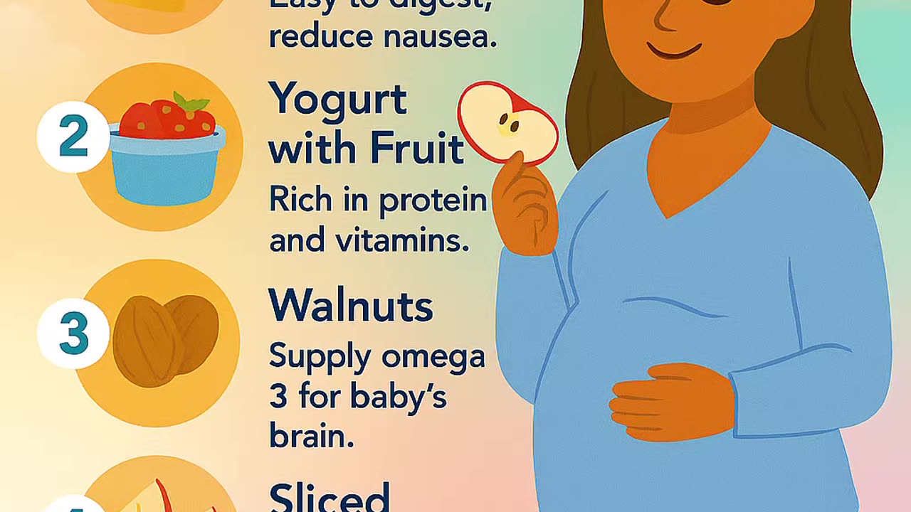 Brain Boosters & Belly Fillers: Top 5 Must-Have Snacks for a Healthy Mom and Baby.