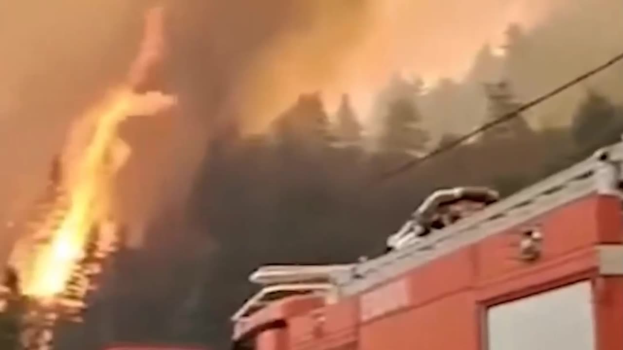 NA KYPRU ZUŘÍ MOHUTNÉ LESNÍ POŽÁRY - 23.7.2025