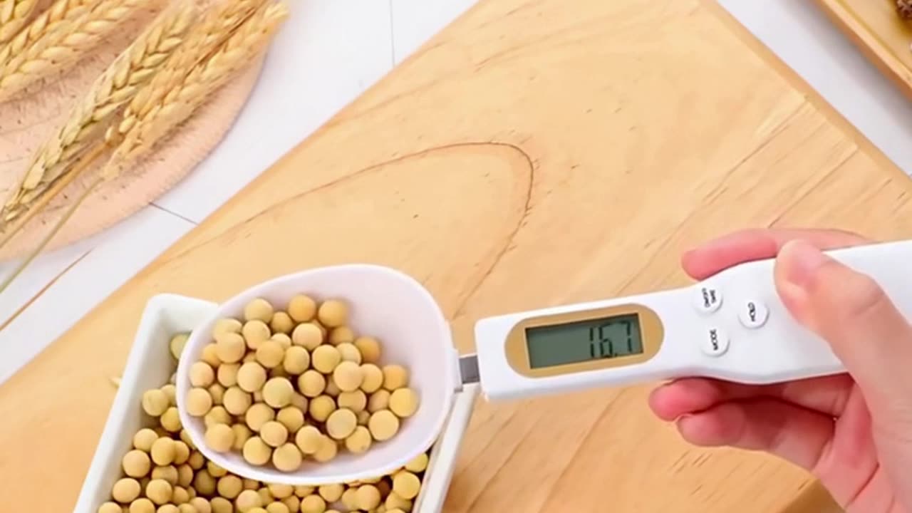 Digital LCD Adjustable Weighing Spoon with Multi-Function Kitchen Scale
