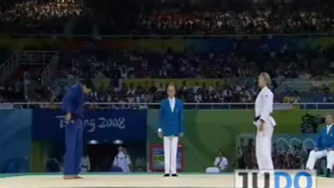 Judo- 2008 Olympics Beijing - Anett Meszaros (HUN) – Ronda Rousey (USA)[-70kg]
