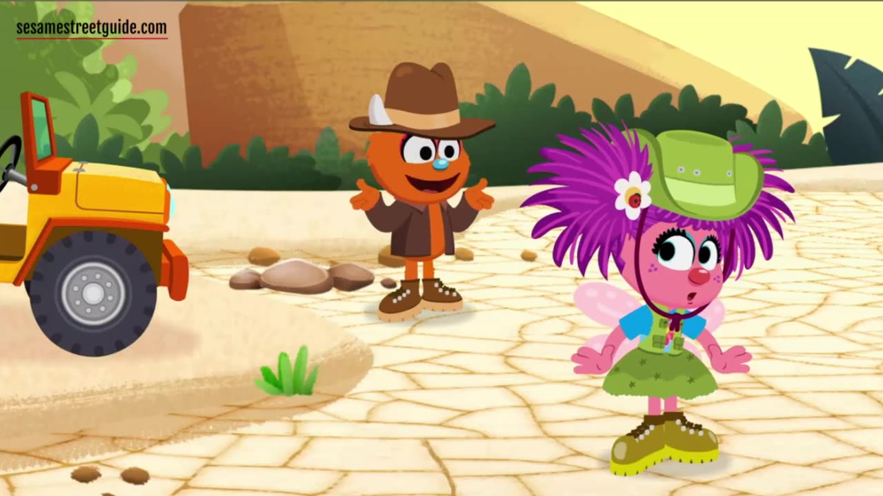 Abby's Amazing Adventures Paleontologists Sesame Street Episode 4928
