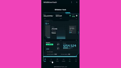 NEW BIG MINING MINI APP TELEGRAM WILD MINER HASH