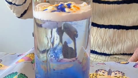 Rainbow Cloud Experiment sensoryadventure science #caregiver #funny #elderlycareservices #fun