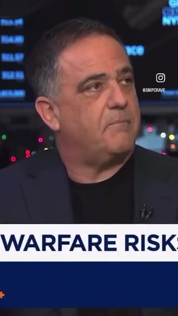 Israeli billionaire with thick accent telling Americans what to do.