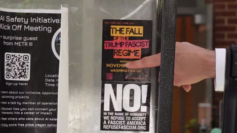 WOW 🚨 Georgia Tech University in Atlanta is flooded with signs saying ‘Trump must go’...