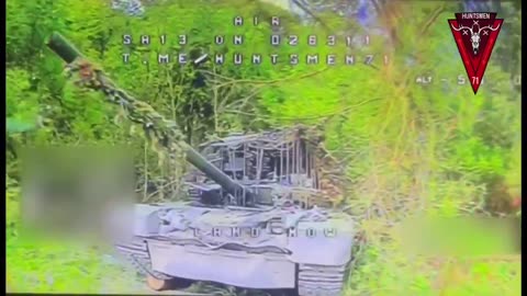 💥🔥 Ukraine Russia War | Huntsmen Destroy Russian T-80 in Kursk | RCF