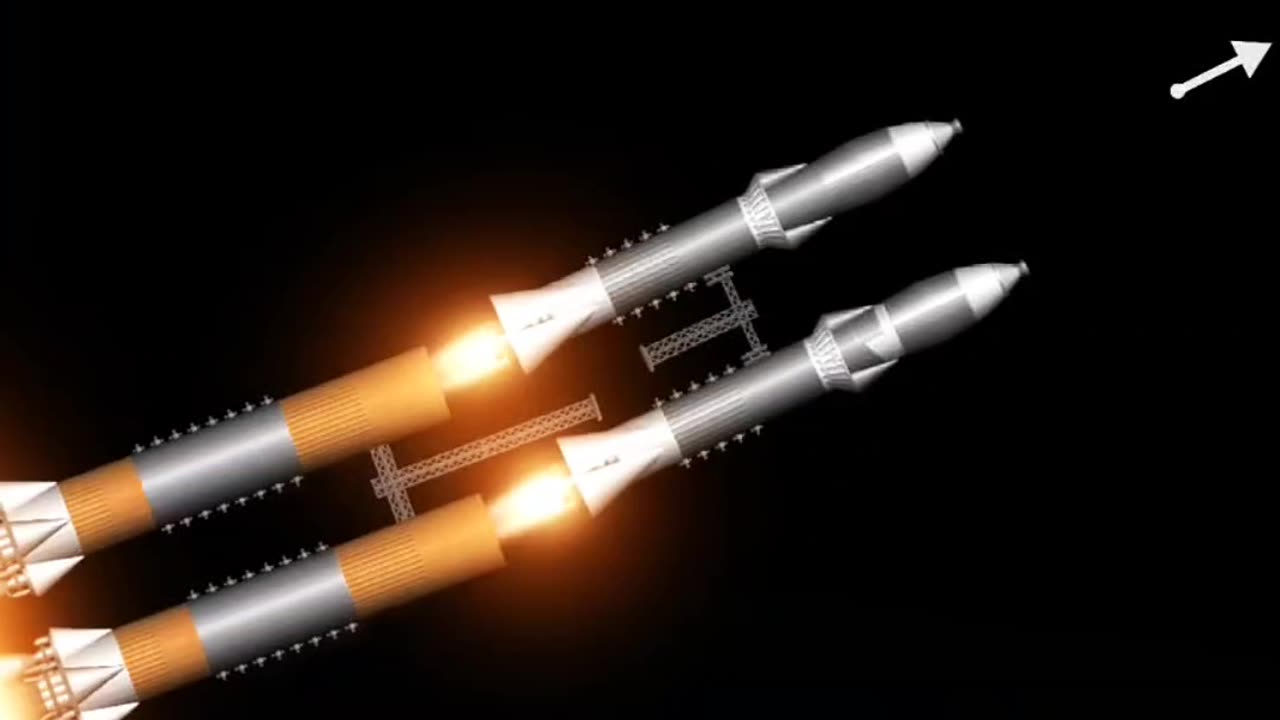 Can twin rockets reach the moon?