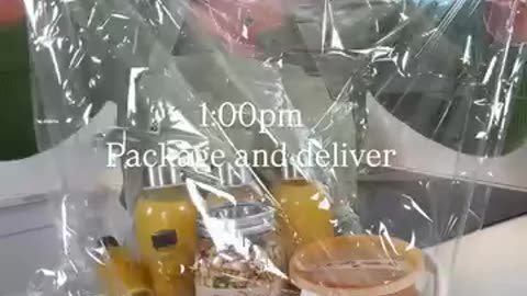 With the weather changing here is how you make a sick basket for a I recommend juice,