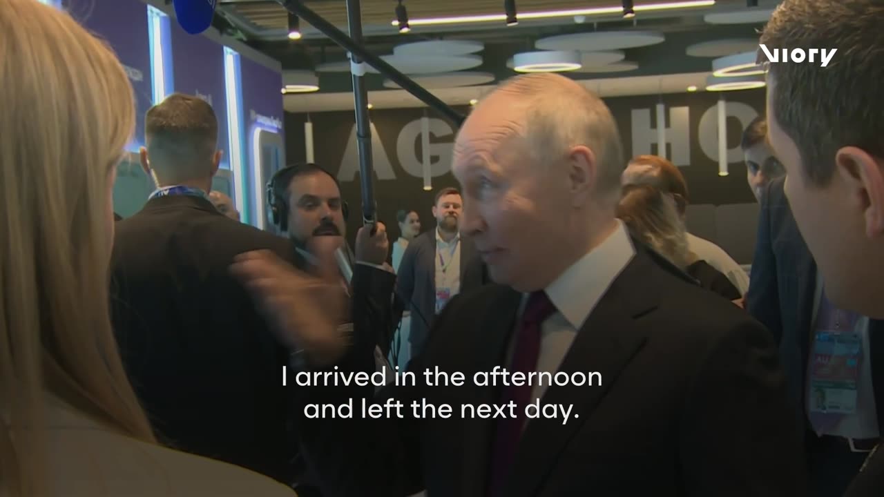 I just had an annual checkup... two days and an overnight stay, everything is fine! - Putin