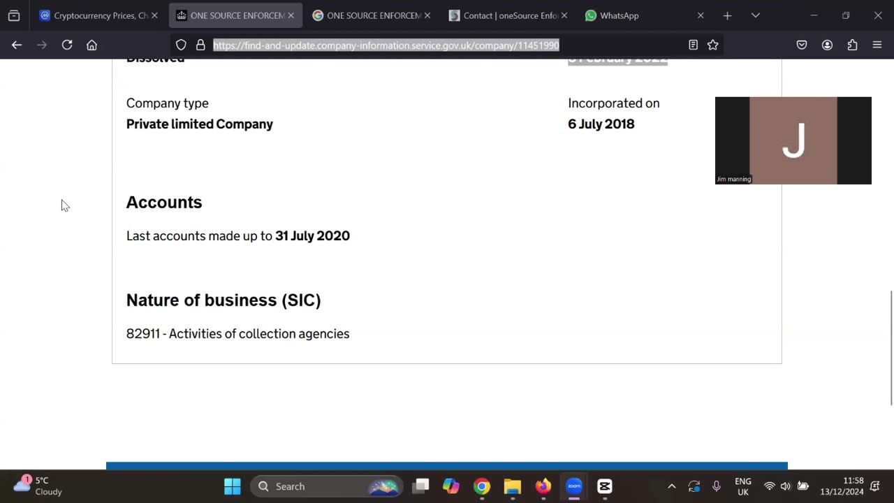 One source enforcement (brentwood council tax) cant enforce sh*T