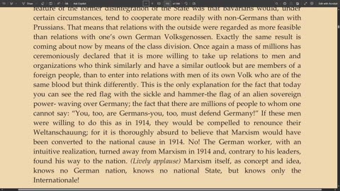 Adolf Hitler Speech 1/27/1932 | Dusseldorf Industry Club 20 of 30 ENG
