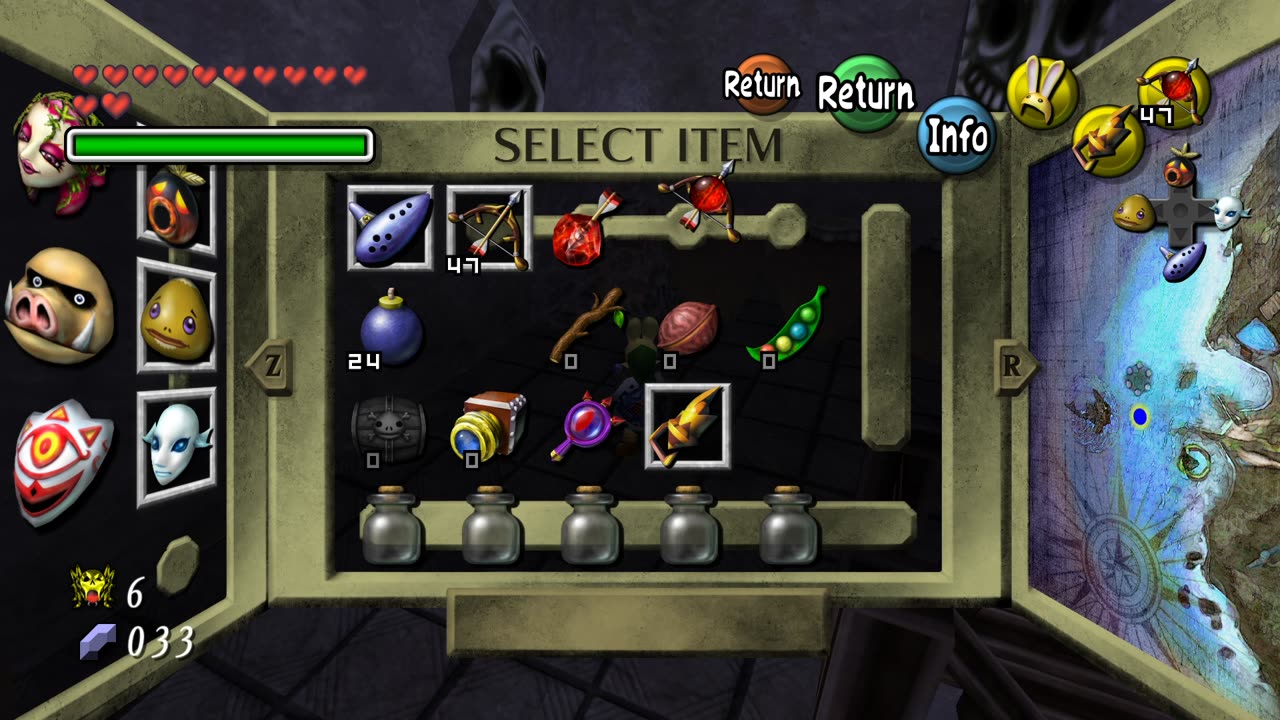 Legend of Zelda Majora's Mask - Ocean Skulltula House