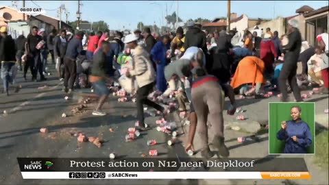Protest action on N12 near Diepkloof: Puseletso Mokoena reports