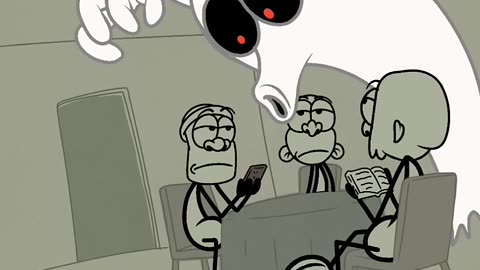 POV: Ghost scares deaf people!