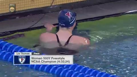 Lia Thomas destroying his female competition
