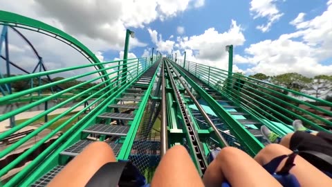 RIDING EVERY BIG ROLLER COASTER AT SEAWORLD ORLANDO