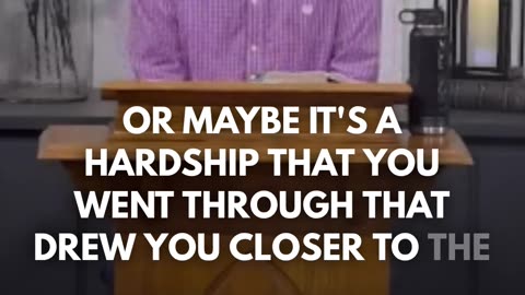 Even our hardships become pathways to blessing when we trust God! - Calvary Chapel Fergus Falls