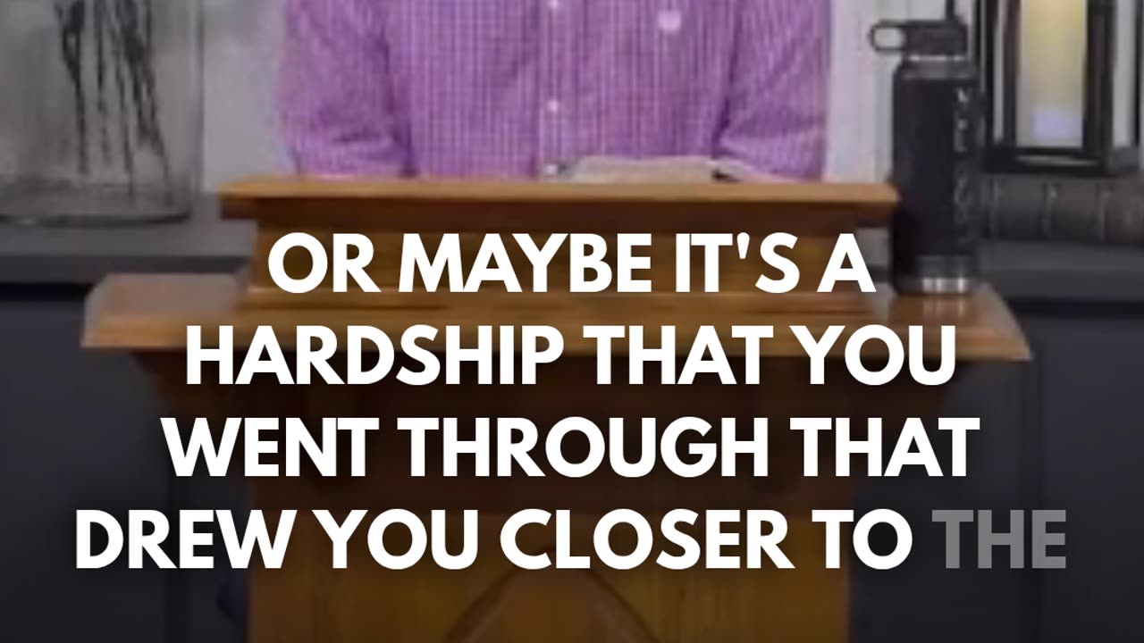 Even our hardships become pathways to blessing when we trust God! - Calvary Chapel Fergus Falls