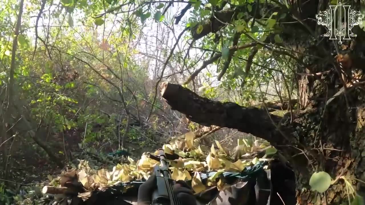 Ukrainian 8th Special Forces Shredding Russian Assault Group