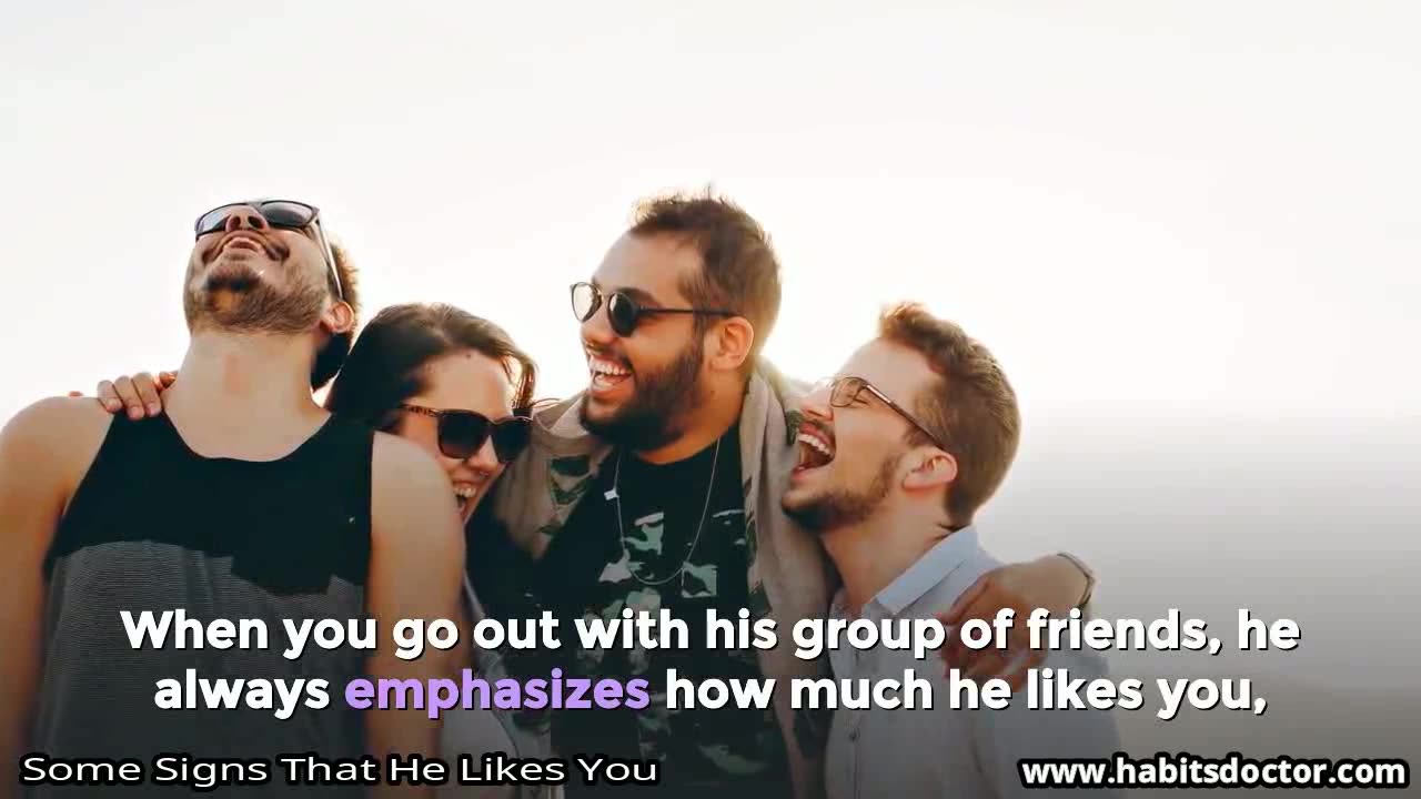 Some Signs That He Likes You