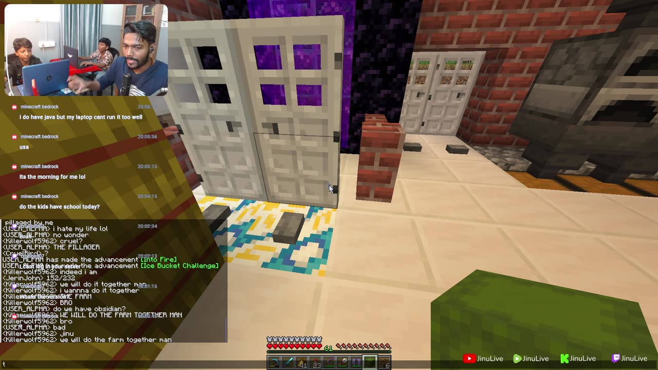 Day 31 — Minecraft With My Nephews! Skyblock + Oneblock + Buckshot Later