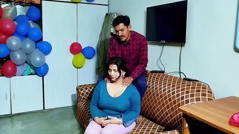 beautiful girl and young massage boy New Romantic love story vlog