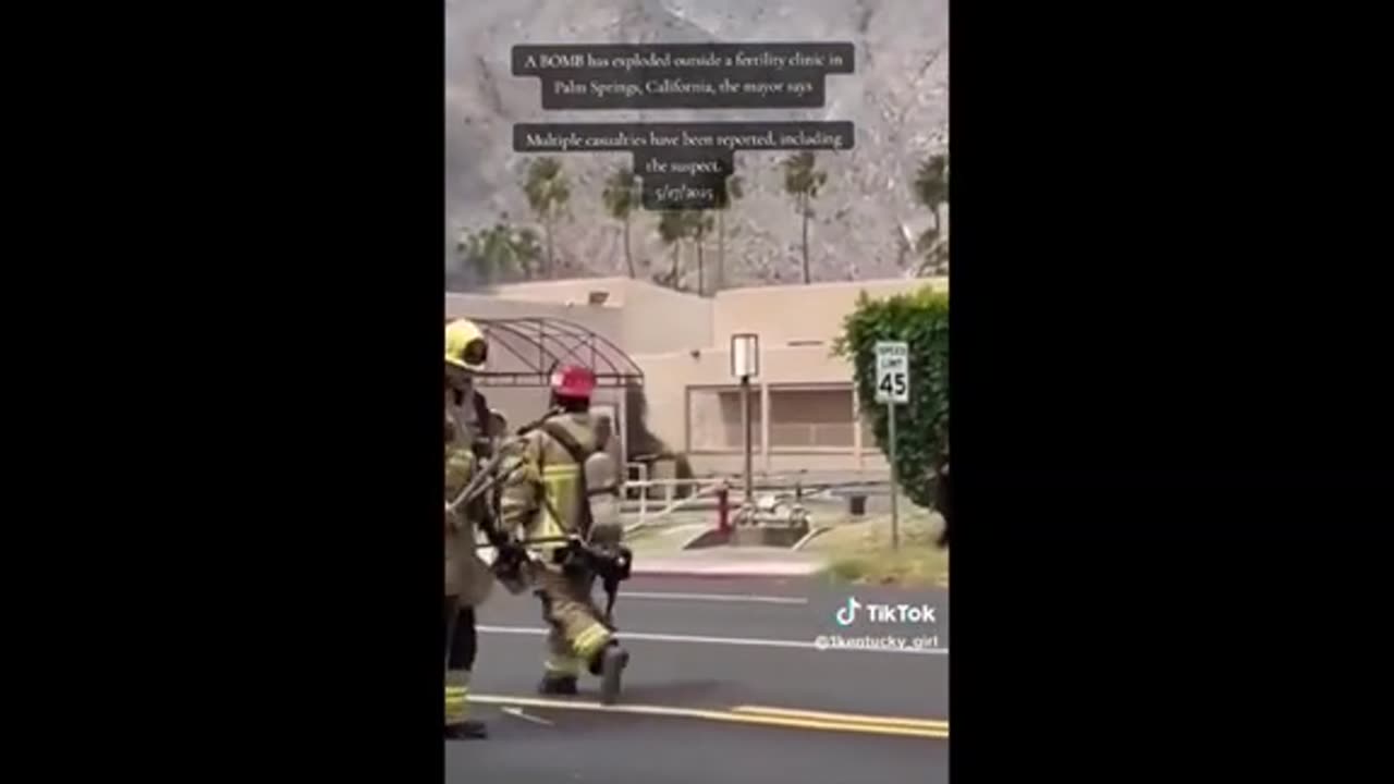 Palm Springs bombing ..