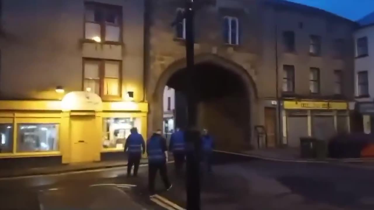 Patriotic Irish men have begun patrolling the streets at night following a recent surge
