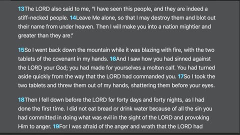 Deuteronomy 9