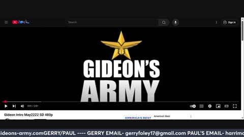 GIDEONS ARMY 5/23/25 FRIDAY LIVE @ 930 AM EST !!!!