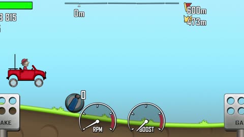 Hill climb racing gameplay short video