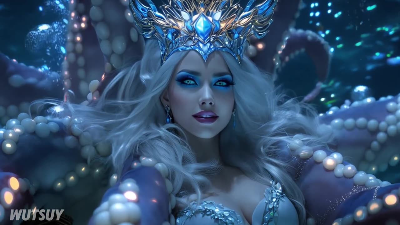 Enchanted Goddesses Beneath the Ocean