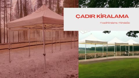kiralaGo Çadır Kiralama