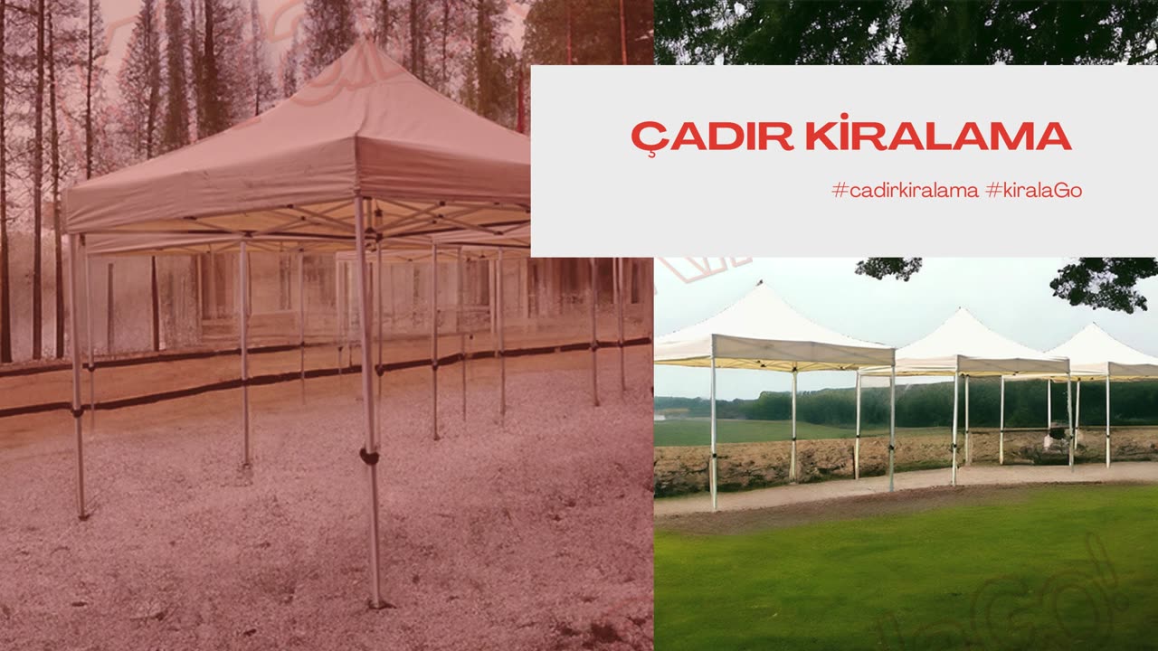 kiralaGo Çadır Kiralama