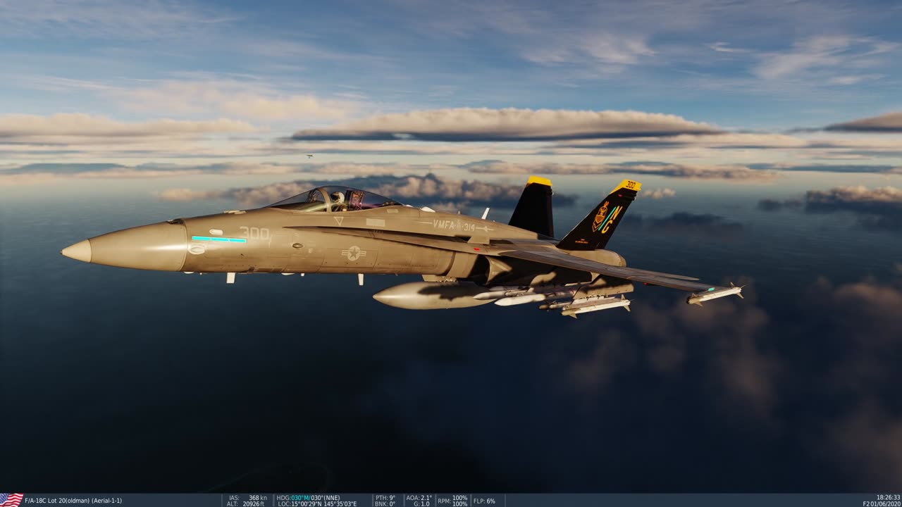 Hornet 2 ship USMC out of Anderson air force Base Marianas