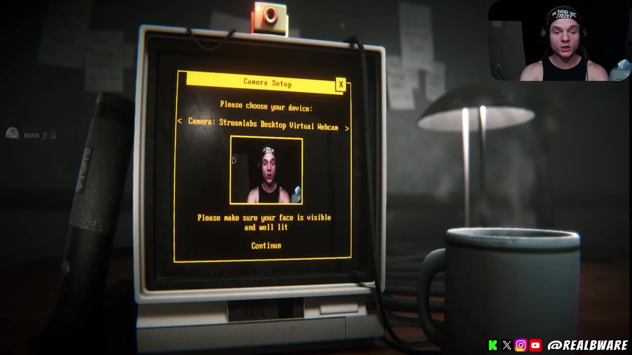 This Game Watches YOUR WebCam!!! - (Vigil)
