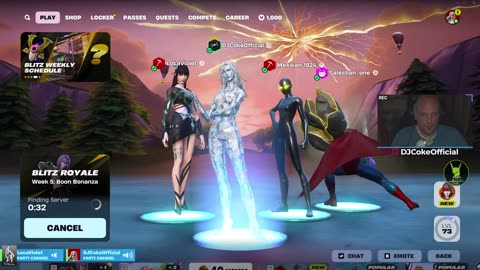 🔴 #Live [GR/CY/EN/BG] 🎮:Fortnite dike mu!! | Follow @ social: @DJCokeOfficial | !addme !social |