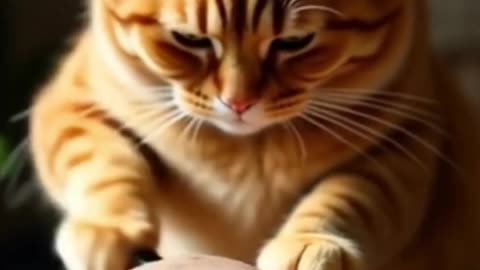 cat 4k video funny