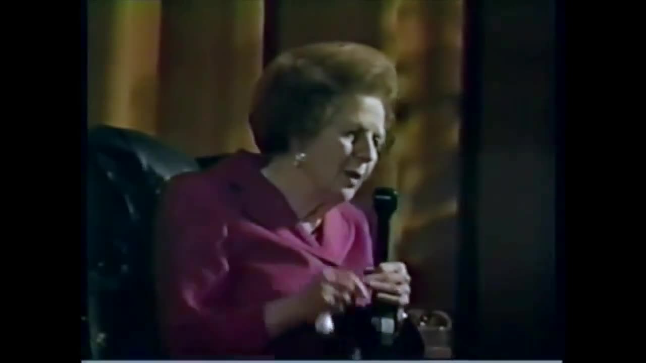 I am not for globalisation Maggie Thatcher