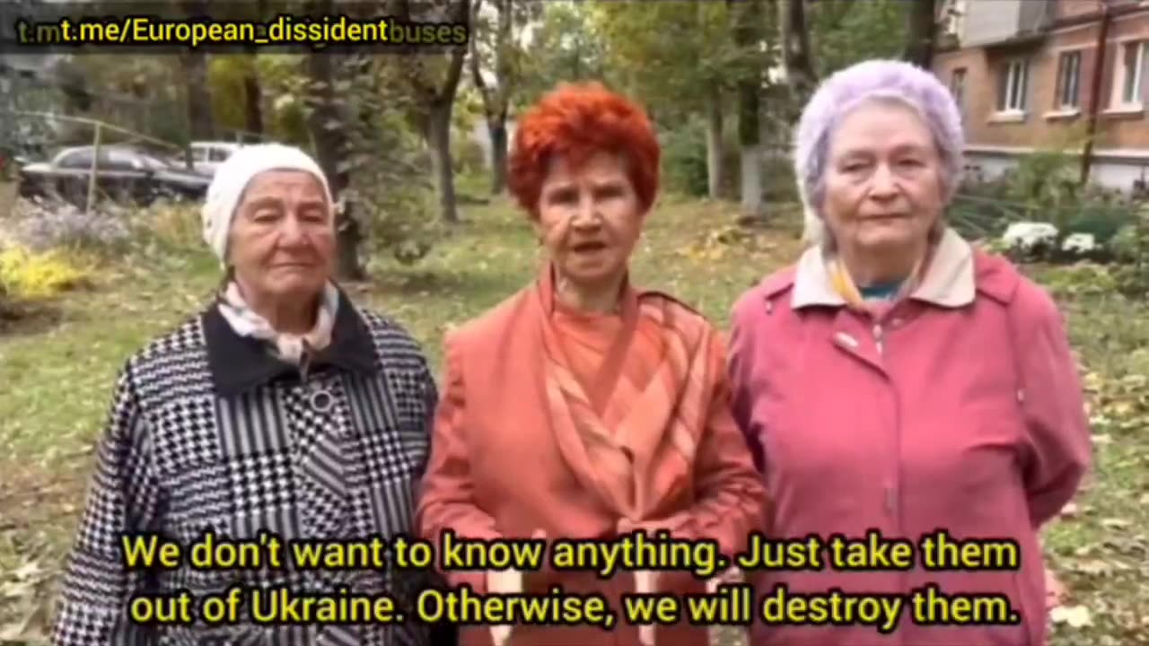 In 2022 the intrepid Russian babushkas recorded a message for Elon Musk