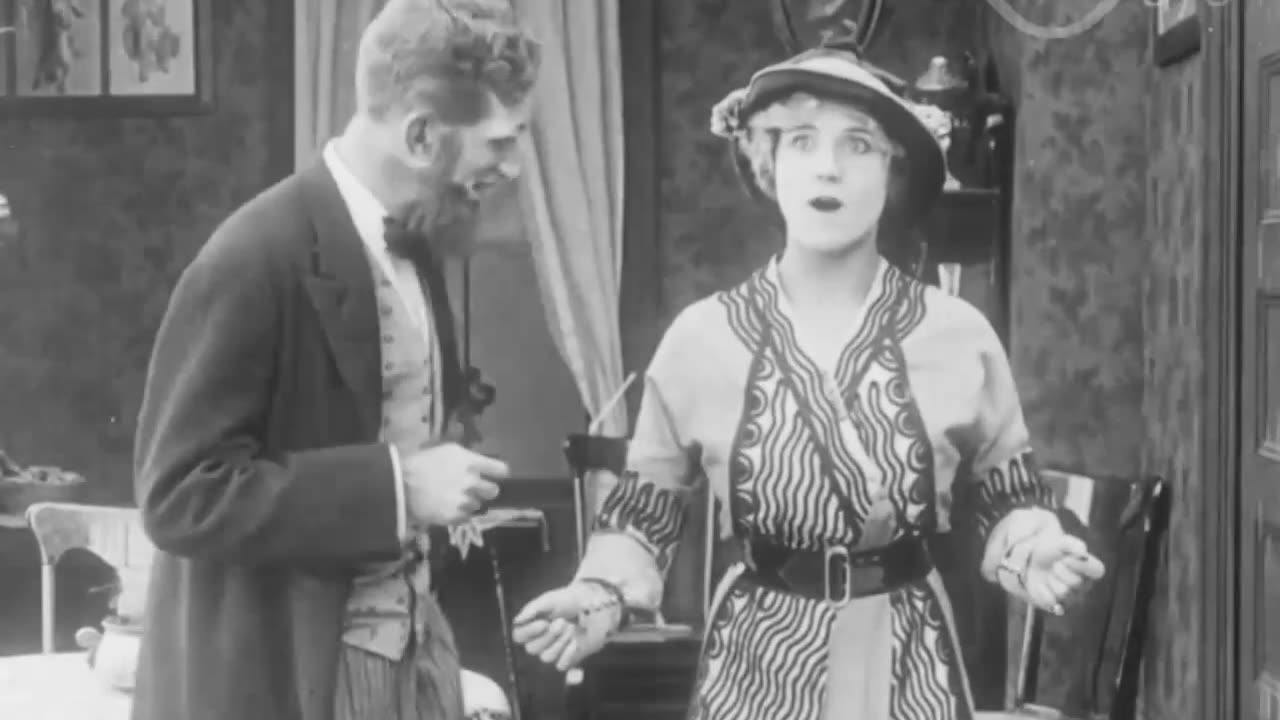 A BARBER CURE (Biograph-1913) CHARLIE MURRAY. NEW English subtitles.